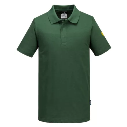 Anti-Static ESD pólóing PW_AS21FGRXL Erdőzöld - XL méret