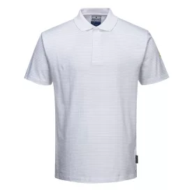   Anti-Static ESD pólóing PW_AS21WHRXXXL Fehér - XXXL méret