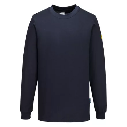 Antisztatikus ESD hosszú ujjú póló PW_AS22NVRXL Navy - XL méret
