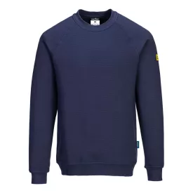 Antisztatikus ESD pulóver PW_AS24NARXXXL Navy - XXXL méret