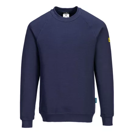 Antisztatikus ESD pulóver PW_AS24NARXXXL Navy - XXXL méret