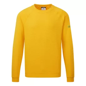   Antisztatikus ESD pulóver PW_AS24YE3S Deep Yellow - S méret