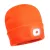 Beanie USB újratölthető LED-es fejlámpa  PW_B029ORR Narancs -  méret
