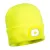 Beanie USB újratölthető LED-es fejlámpa  PW_B029YER Sárga -  méret
