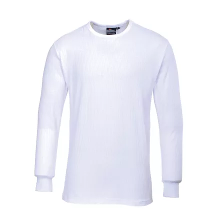 Thermal hosszú ujjú póló PW_B123WHRXL Fehér - XL méret