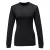 Női Baselayer Top L/S PW_B136BKRS Fekete - S méret