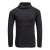 Waffle Fleece kapucnis Baselayer PW_B191BKRL Fekete - L méret