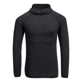   Waffle Fleece kapucnis Baselayer PW_B191BKRXL Fekete - XL méret
