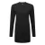 Női pamut Relaxed Fit póló L/S PW_B194BKRXL Fekete - XL méret