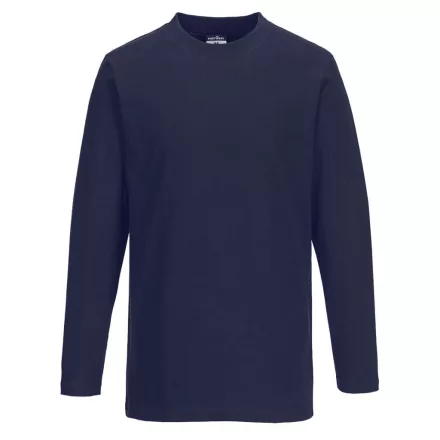 Hosszú ujjú póló PW_B196NARM Navy - M méret