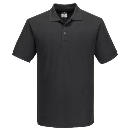Nápoly teniszpóló PW_B210BKR4XL Fekete - 4XL méret