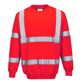  Jól láthatósági pulóver PW_B303RERXXL Piros - XXL méret