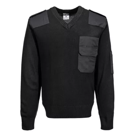 NATO pulóver PW_B310BKRXXXL Fekete - XXXL méret
