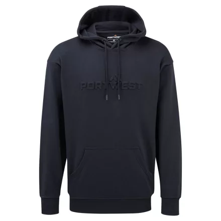 Portwest dombornyomott kapucnis pulóver PW_B331NVR4XL Navy - 4XL méret