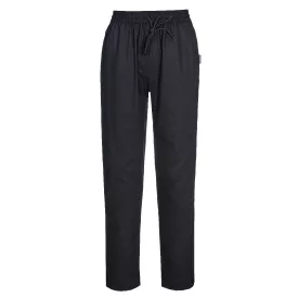  Pamut Mesh Air séf nadrág PW_C076BKRXXXL Fekete - XXXL méret