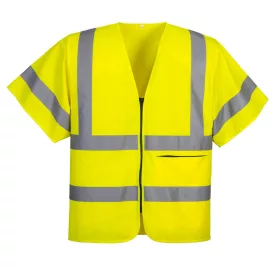  Rövid ujjú cipzáras mellény  PW_C372YERXL Sárga - XL méret