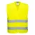 MeshAir Hi-Vis kéttónusú mellény PW_C374YERL/XL Sárga - L/XL méret
