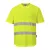 Hi-Vis pamut póló pamut hálós betétes póló S/S  PW_C394YERL Sárga - L méret