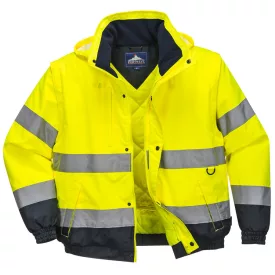 HiVis 2 az 1-ben kabát  PW_C468YERS Sárga - S méret