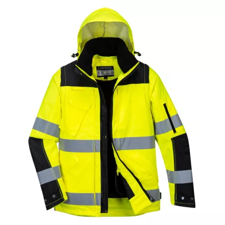 3 az 1-ben kabát  PW_C469YBRXXL Sárga/Fekete - XXL méret