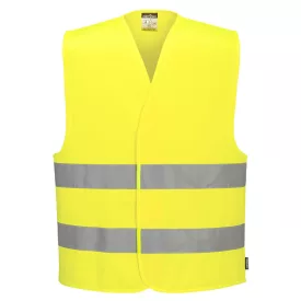   Jól láthatósági mellény  PW_C474YERL/XL Sárga - L/XL méret