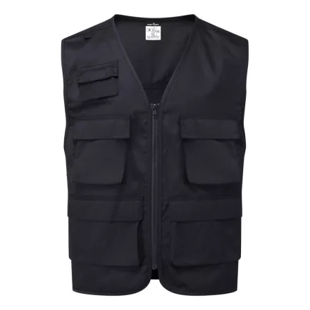 Munkás mellény PW_C704BKRXL Fekete - XL méret