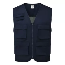 Munkás mellény PW_C704NVRL Navy - L méret