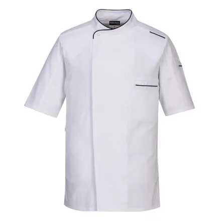 Surrey séf kabát S/S PW_C735WHRXXL Fehér - XXL méret