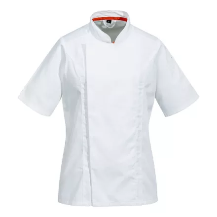 MeshAir Pro S/S női séfkabát PW_C736WHRL Fehér - L méret