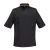 MeshAir Pro rövid ujjú séfkabát PW_C738BKRXXL Fekete - XXL méret