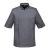 MeshAir Pro rövid ujjú séfkabát PW_C738SGRXXL Pala szürke - XXL méret