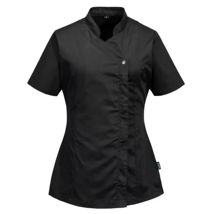 Orvosi tunika S/S PW_C824BKRL Fekete - L méret
