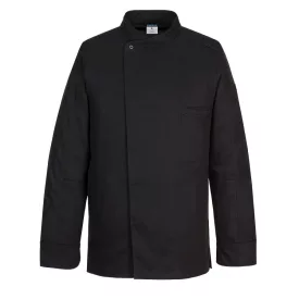 Surrey séf kabát L/S PW_C835BKRXXXL Fekete - XXXL méret