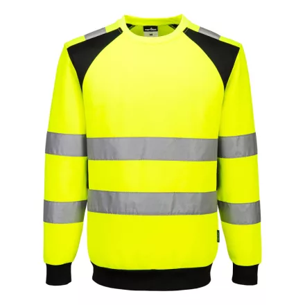 WX2 Eco Hi-Vis melegítőfelső PW_CD805YBRS Sárga/Fekete - S méret