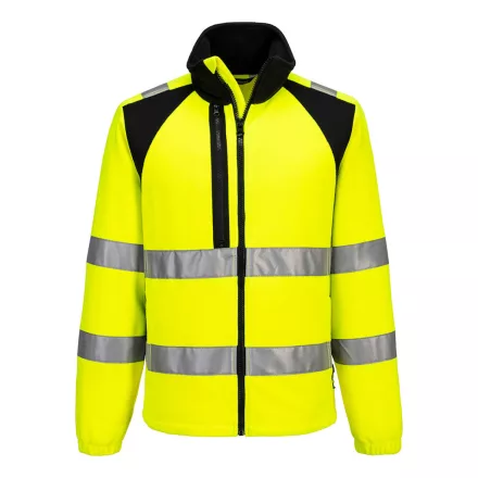 WX2 Eco Hi-Vis Polár PW_CD807YBR6XL Sárga/Fekete - 6XL méret