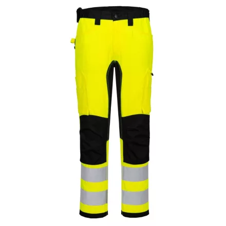 WX2 ECO Hi-Vis Stretch Trade nadrág PW_CD848YBR48 Sárga/Fekete - 48 méret