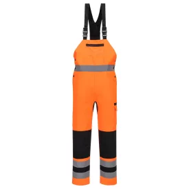   WX2 Hi-Vis kantáros nadrág PW_CD852OBRXXL Narancs/Fekete - XXL méret