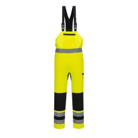   WX2 Hi-Vis kantáros nadrág PW_CD852YBRXXL Sárga/Fekete - XXL méret