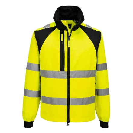 WX2 Eco Hi-Vis Work kabát  PW_CD861YBRXXL Sárga/Fekete - XXL méret