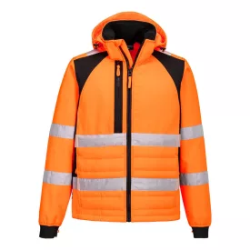   WX2 Eco Hi-Vis hibrid kabát PW_CD863OBRM Narancs/Fekete - M méret