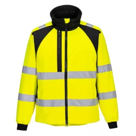   WX2 Eco Hi-Vis Softshell (2L) PW_CD875YBRXL Sárga/Fekete - XL méret