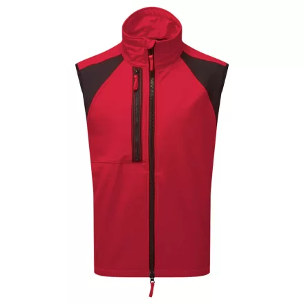 WX2 Eco Softshell mellény (2L) PW_CD876DRRXL Mélypiros - XL méret