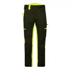   WX2 Eco Stretch Trade nadrág PW_CD881BKY36 Fekete/Sárga - 36 méret