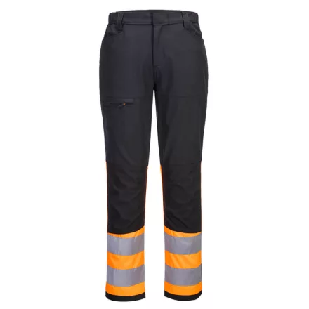 WX2 Eco Hi-Vis 1. osztályú Eco Hi-Vis szerviznadrág PW_CD888OBR32 Narancs/Fekete - 32 méret