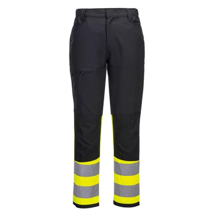 WX2 Eco Hi-Vis 1. osztályú Eco Hi-Vis szerviznadrág PW_CD888YBR41 Sárga/Fekete - 41 méret