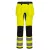 WX2 Hi-Vis nadrág lezippzározható lengőzsebbel PW_CD889YBR48 Sárga/Fekete - 48 méret