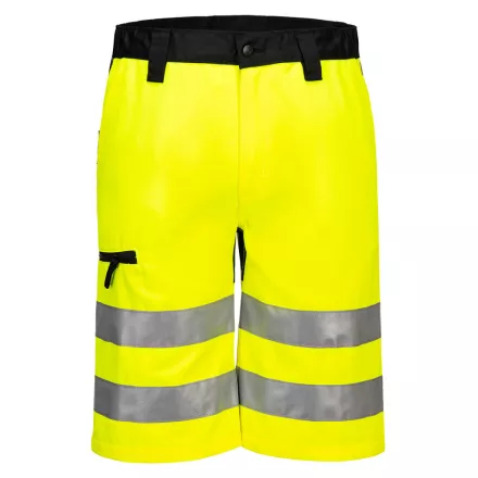 WX2 Eco Hi-Vis rövidnadrág PW_CD899YBR46 Sárga/Fekete - 46 méret