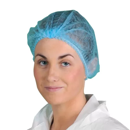 PP egyszerhasználatos sapka PW_D100BLU Kék -  méret