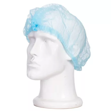 Detektálható egyszerhasználatos sapka (2800 db) PW_D102BLU Kék -  méret