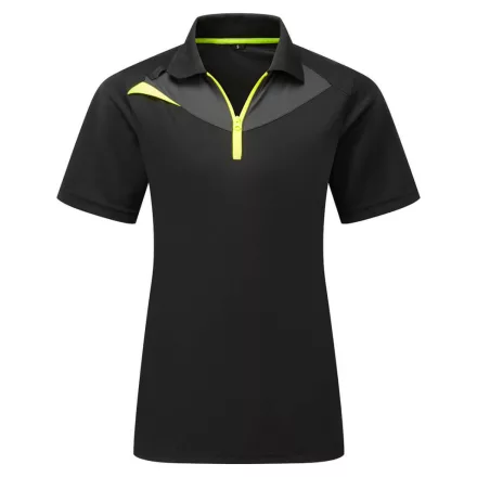 DX4 póló S/S PW_DX409BKRXS Fekete - XS méret
